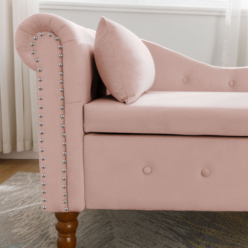 Chaise de salle à manger Rukshana, Rose