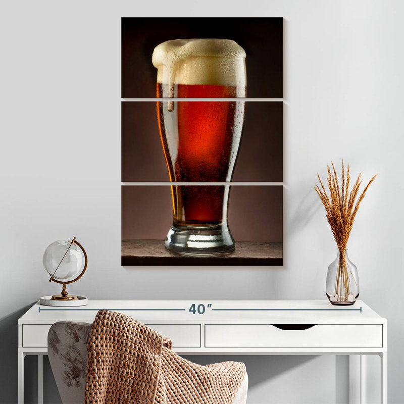 Yarlin Tall Beer Glass, 32" H x 20" W