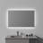  Angela LED Backlit Frameless Lighted Bathroom Vanity Wall Mounted Mirror-59850881