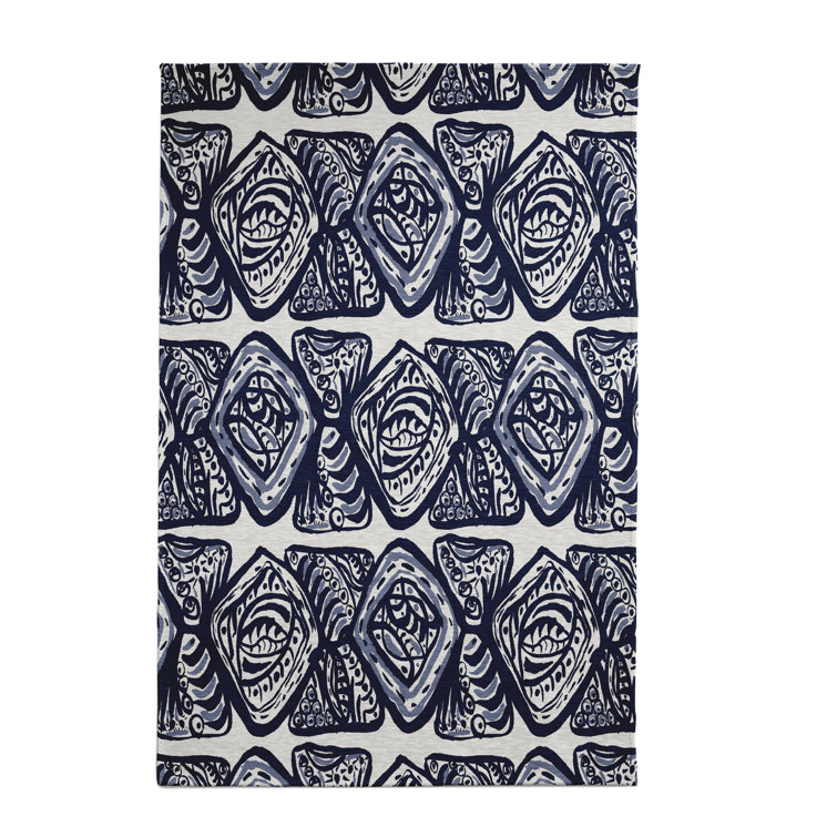 Safari Chenille Geometric Indoor Rug
