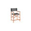 Capetown Counter Height Teak Outdoor Dining Set In Blue-840622107