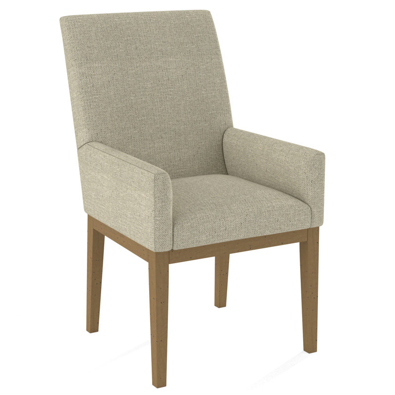 Upholstered Arm Chair, 61687-88, Weathered Gray