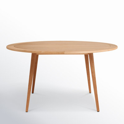 Elswick 60'' Teak Outdoor Dining Table