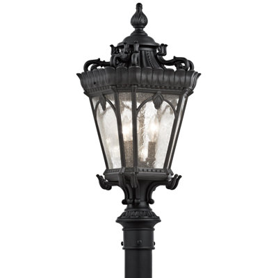 Guzzi Seeded Post Lantern