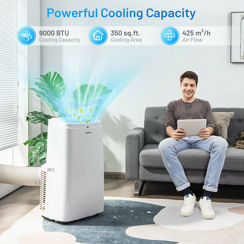 Télécommande de climatiseur portable 9000BTU