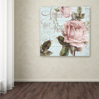 Jadaya «Atelier De Roses» par Color Bakery, impression sur toile tendue