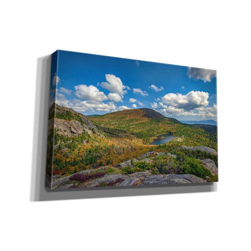 Toile épique Graffiti «Rumbleed Pond» par Rick Berk, 60 po x 40 po