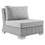 Ensemble de mobilier d'extérieur en rotin 5 pièces Conway Sunbrella-513559865