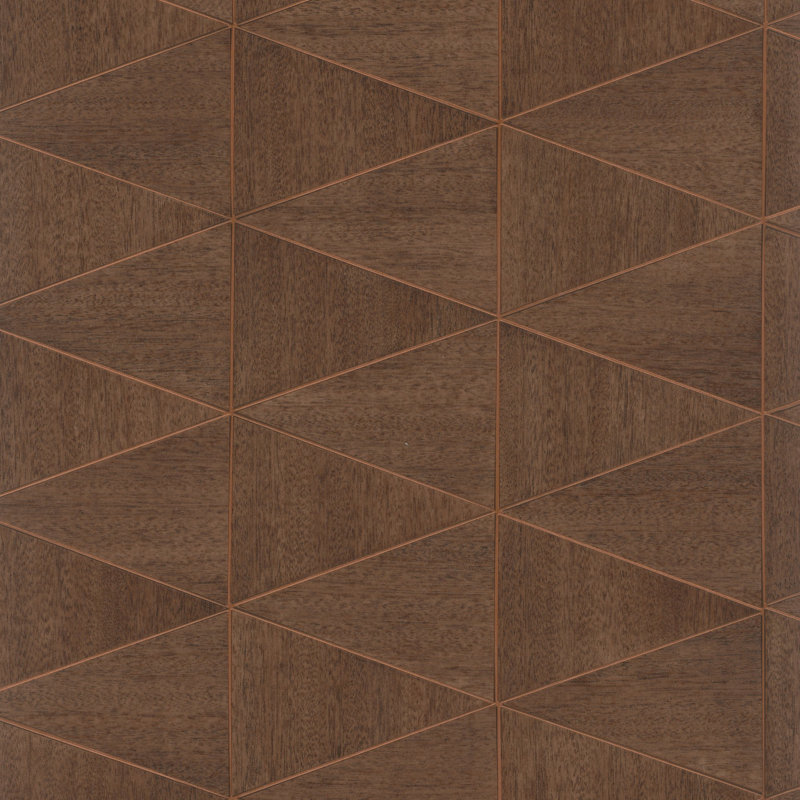 33cmm x 33cm Matte Wallpaper Roll, Bronze Brown