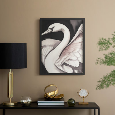 ANIMALS Series CECLV - reproduction encadrée de qualité supérieure - prête à être accrochée - aucun clou requis