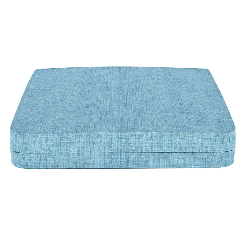 Outdoor Sunbrella® Seat Cushion, Cast Horizon Sunbrella® Plainweave