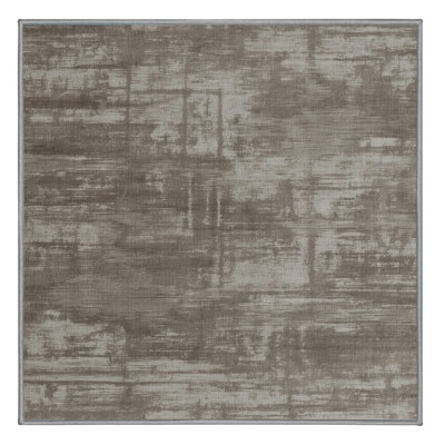 Tapis abstrait gris lavable à la machine
