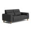 Canapé inclinable en cuir Lesley-921775098