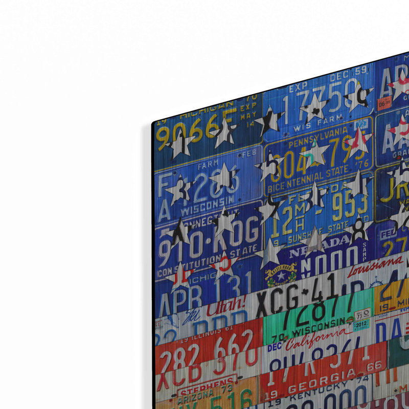 «Scrap Flag» par Design Turnpike, H 16 po x l 24 po