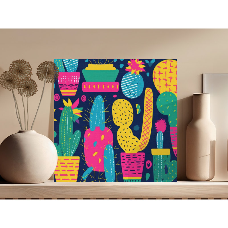 Palomares Wrapped Canvas Print Set, 36x36
