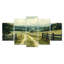 «Green Peaceful Valley I», ensemble d'art mural