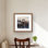 Reproduction mate encadrée Urban Brooklyn Bridge | Décoration intérieure