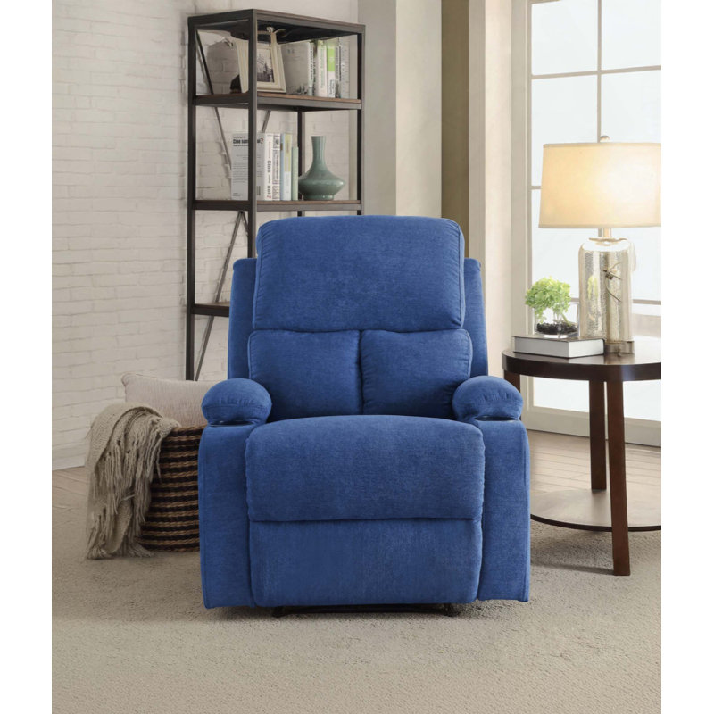 Fauteuil inclinable Piontek, Lin bleu