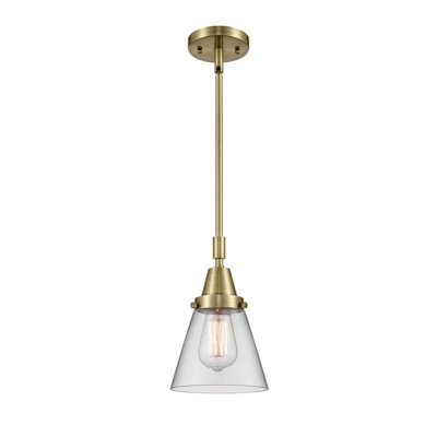 Luminaire suspendu conique 1 lumière Ashwath