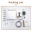 Système de douche thermostatique de pluie à 3 fonctions avec 6 jets de corps Revitalize-88543396