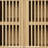 64" Sideboard With Slatted Design, Ideal For Bedroom, Living Room, And Entryway-1886741250