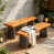 Grey,Teak(Set of 2))