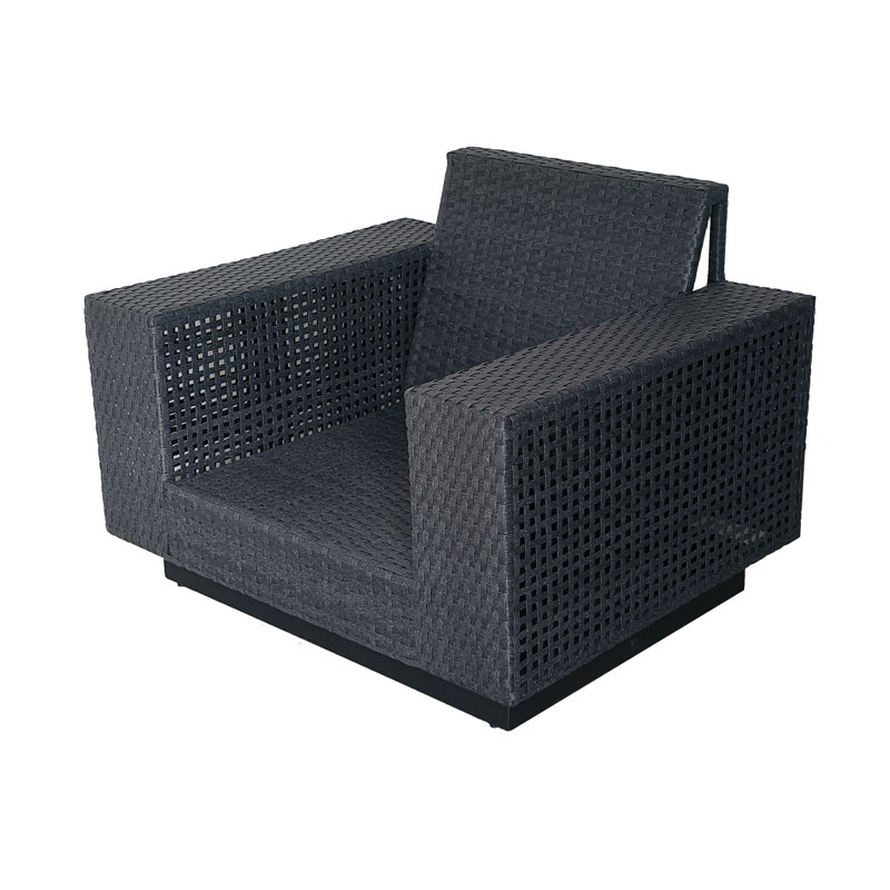 Aceline 4-Piece Outdoor Seating Group with Sunbrella Cushions