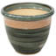 Pot de fleurs intérieur / extérieur Chanze - 12 po x 12 po x 10 po - pot de fleurs rond en céramique 2 pièces-1299076646-1299076649-1299076648