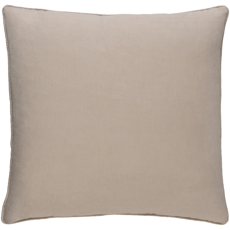 Mack Throw Pillow, Brown, 22" H x 22" W x 4" D