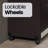 Rolling Kitchen Cart with  Microwave Shelf, Utensil Drawer, Interior Cabinet Storage Space and Locking Wheels-116087272