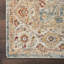 Tapis bleu à bordure Sahar-874877480