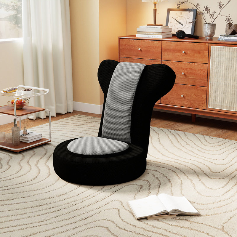 Upholstered Accent Chair, Grey