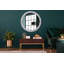 Huldar Glass Flat Wall Mirror