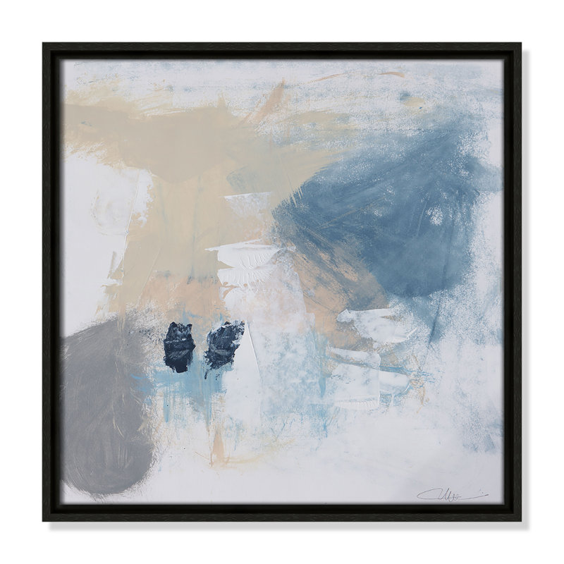 Coastal Carnival II - reproduction carrée par Casa Fine Arts, Espresso, H 17,5 po x l 17,5 po