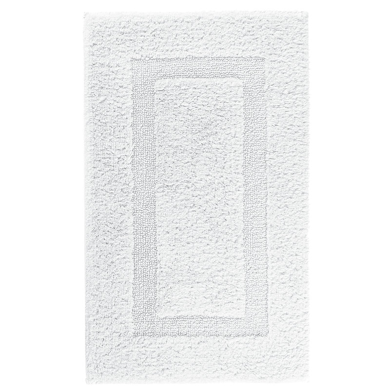 Bath Rug, White, 28" W x 47" L