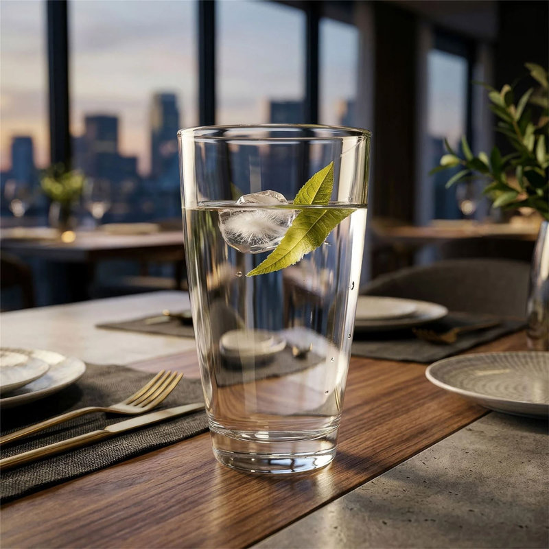 Argon Tableware Conical Glass Tumblers - 380ml - Pack of 6, Pack of 12, 400ml