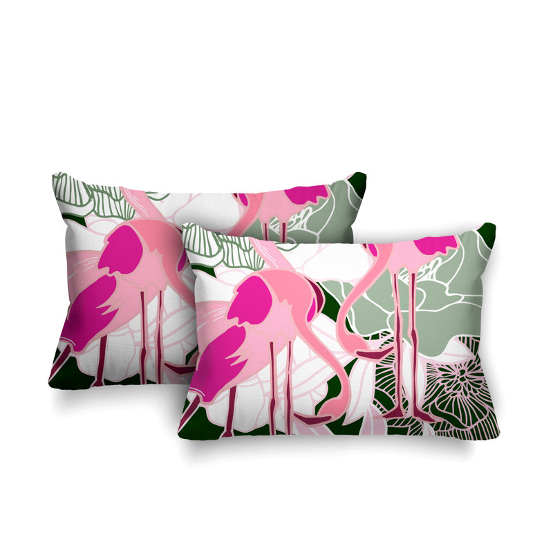 Coussin lombaire intérieur / extérieur Mingo, Vert