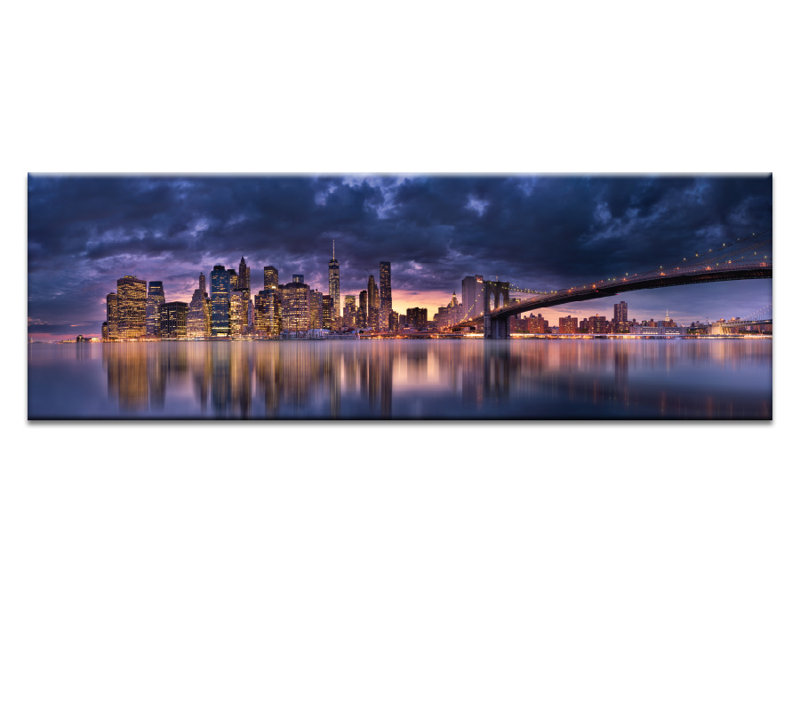 Print on Canvas, 31cm H x 102cm W, Wrapped Canvas