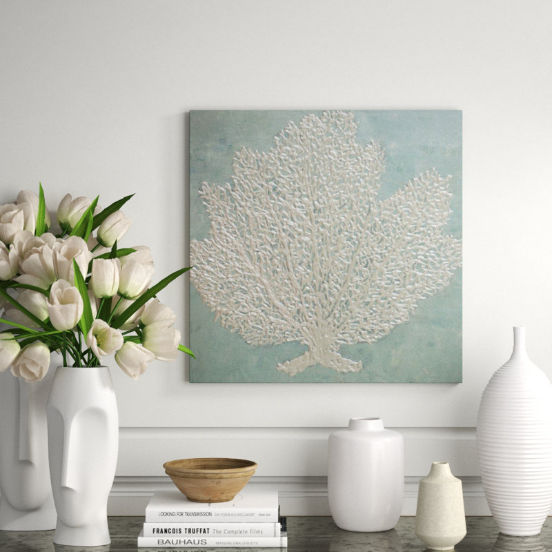Seafan I Print by L. Bodine, Hand Painting