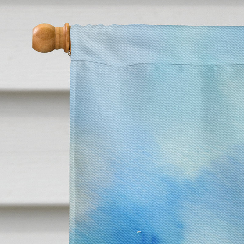 Drapeau de maison en polyester à double face H 40 po x l 28 po