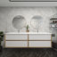 Ensemble de meuble-lavabo mural 84 po-70056030