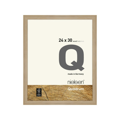 nielsen Quadrum Wooden Picture Frame With Glass Front
