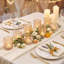 16 chandeliers dorés pour bougies votives - Centres de table dorés, assortiment de bougeoirs pour bougies chauffe-plat, idéal pour la décoration de table de mariage, de souper de répétition, de fiançailles et de fêtes d'anniversaire.-455406920