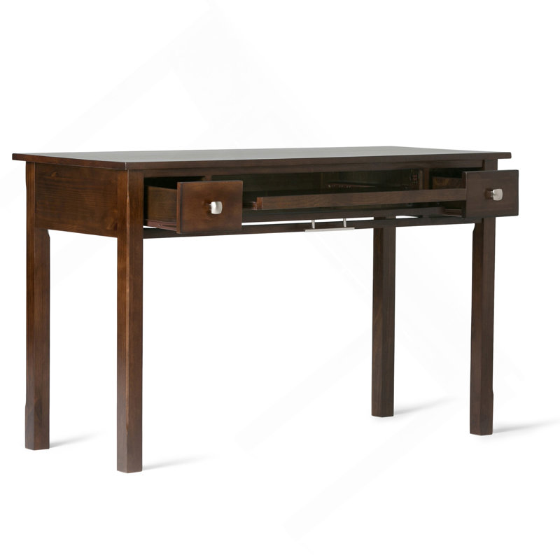 Bureau d'écriture - Brun tabac foncé
