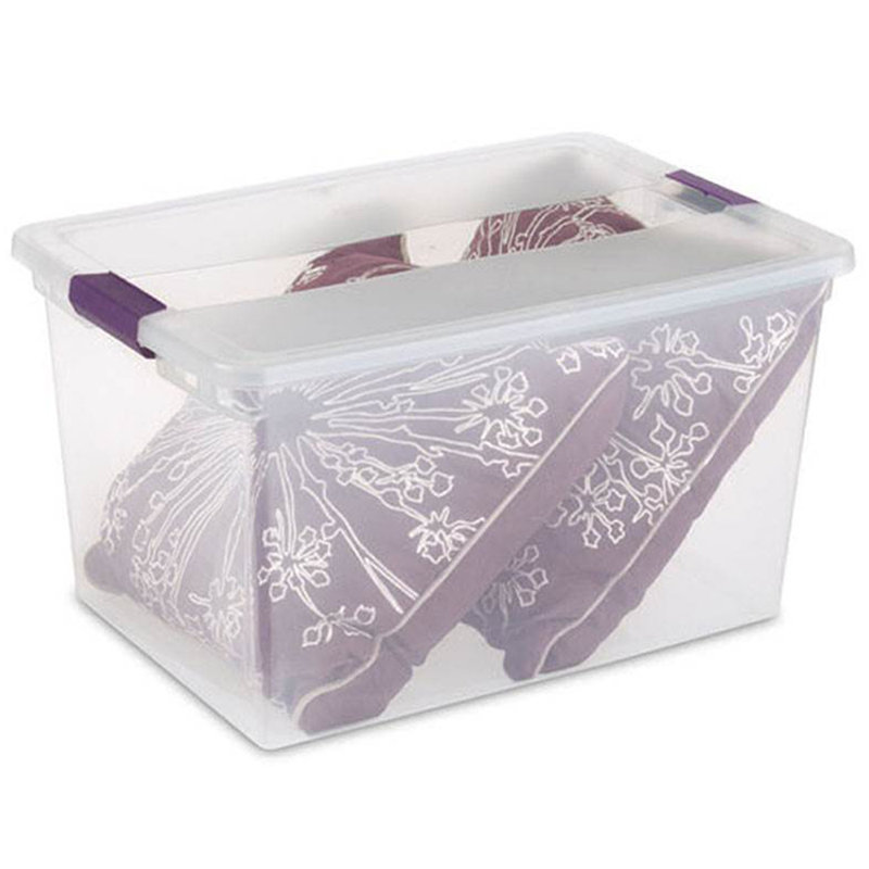 Sterilite 66 Qt. Latch Storage Container (6 Pack) & 64 Qt. Storage Box (6 Pack)