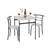 Dining Table and Chairs Set For 2 Space Saving Dining Set-214921648