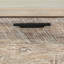 Table de chevet 2 tiroirs en bois d'acacia deux tons Bridges avec rangement spacieux et fabrication durable pour les chambres modernes