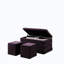 Banc de rangement en simili cuir Jerlin-999203109