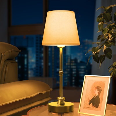 Rechargeable Table Lamp Cordless,5200mah Battery Operated Led Lamp,3000k Stepless Dimming,portable Touch Control Wireless Lamp For Dining Room Living Room Bedroom