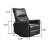 Classic Upholstered Recliner Chair with Rocking and Swivel Base-388583222
